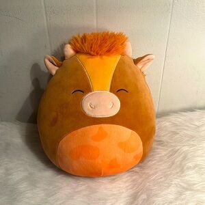 PRE OWNED 10” Quinick the Cow Squishmallow Great Condition Cute Farm Animal